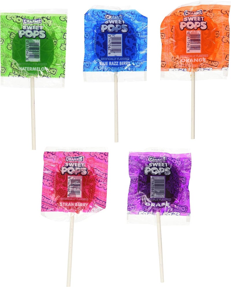 Charms Sweet Pops Lollipops - 48 Count - Image 4